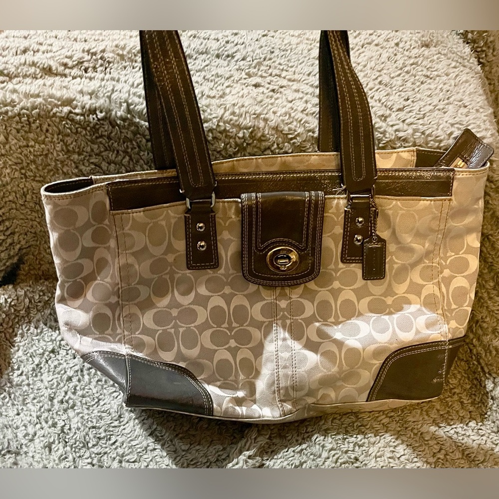 MARKDOWN - COACH Hamptons Carryall Shouder Bag